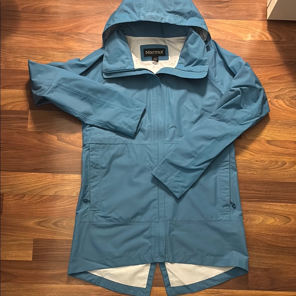 Marmot Blue Ski Snow Shell Jacket | XS